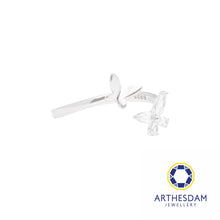 Load image into Gallery viewer, Arthesdam Jewellery 925 Silver Double Butterfly Adjustable Ring
