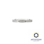 Arthesdam Jewellery 925 Silver 12 Sparkly Stones Adjustable Ring