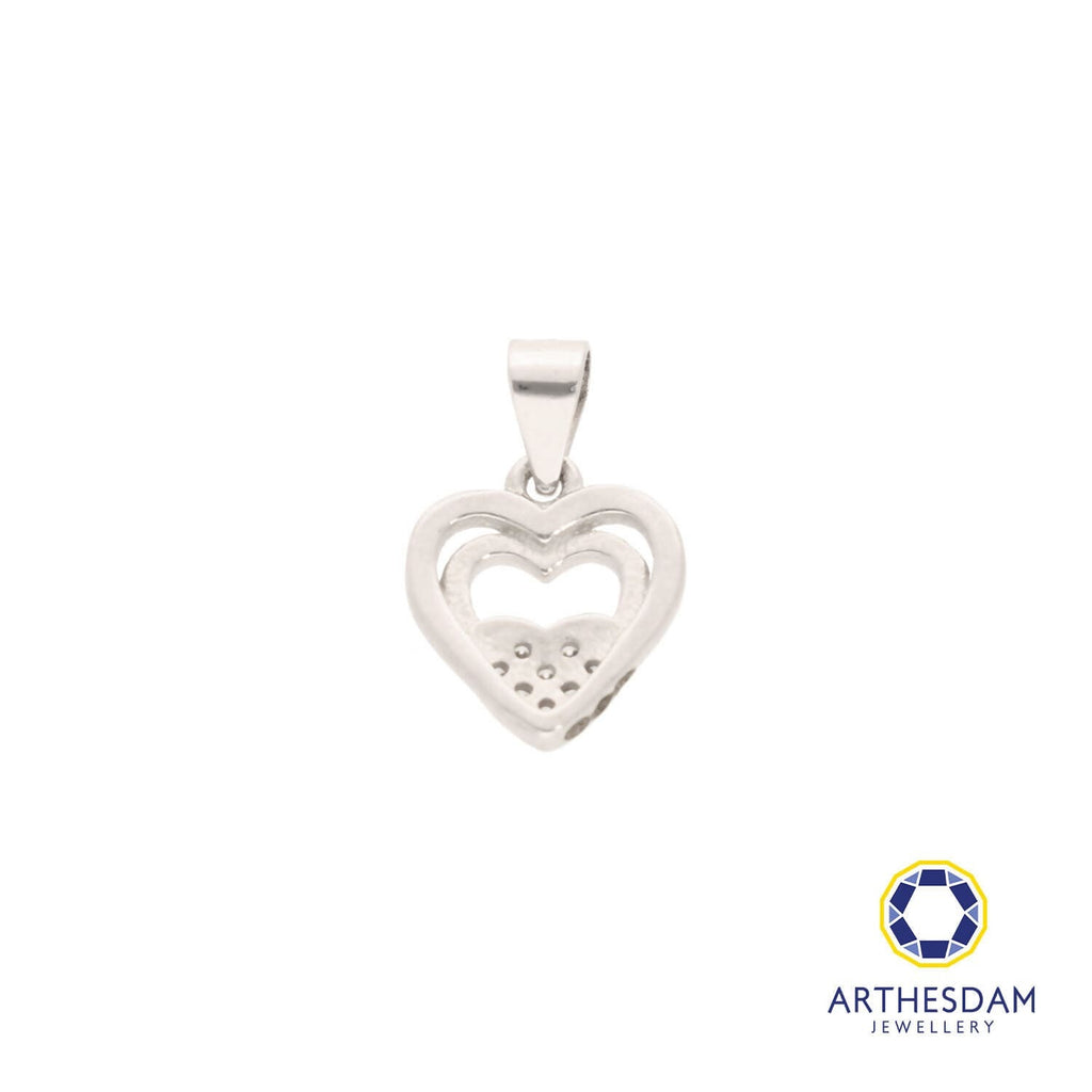 Arthesdam Jewellery 925 Silver Triple Heart Pendant