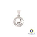 Arthesdam Jewellery 925 Silver Deery Moon Pendant