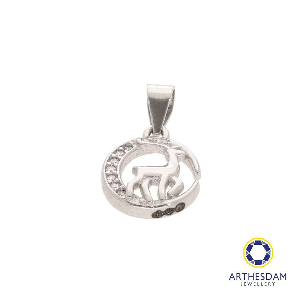 Arthesdam Jewellery 925 Silver Deery Moon Pendant