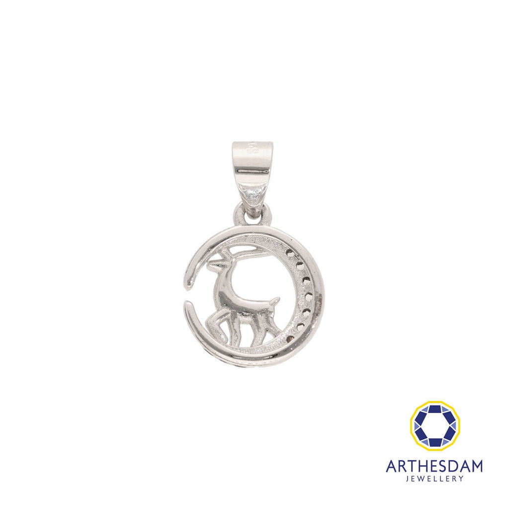 Arthesdam Jewellery 925 Silver Deery Moon Pendant