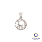 Arthesdam Jewellery 925 Silver Deery Moon Pendant