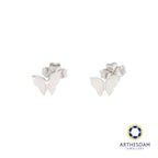 Arthesdam Jewellery 925 Silver Butterfly Earrings