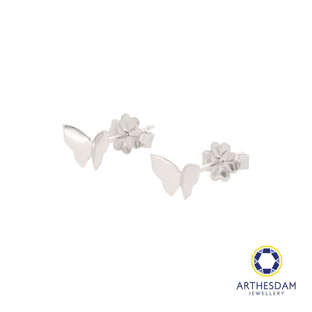 Arthesdam Jewellery 925 Silver Butterfly Earrings