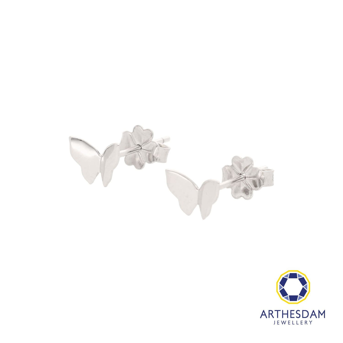 Arthesdam Jewellery 925 Silver Butterfly Earrings