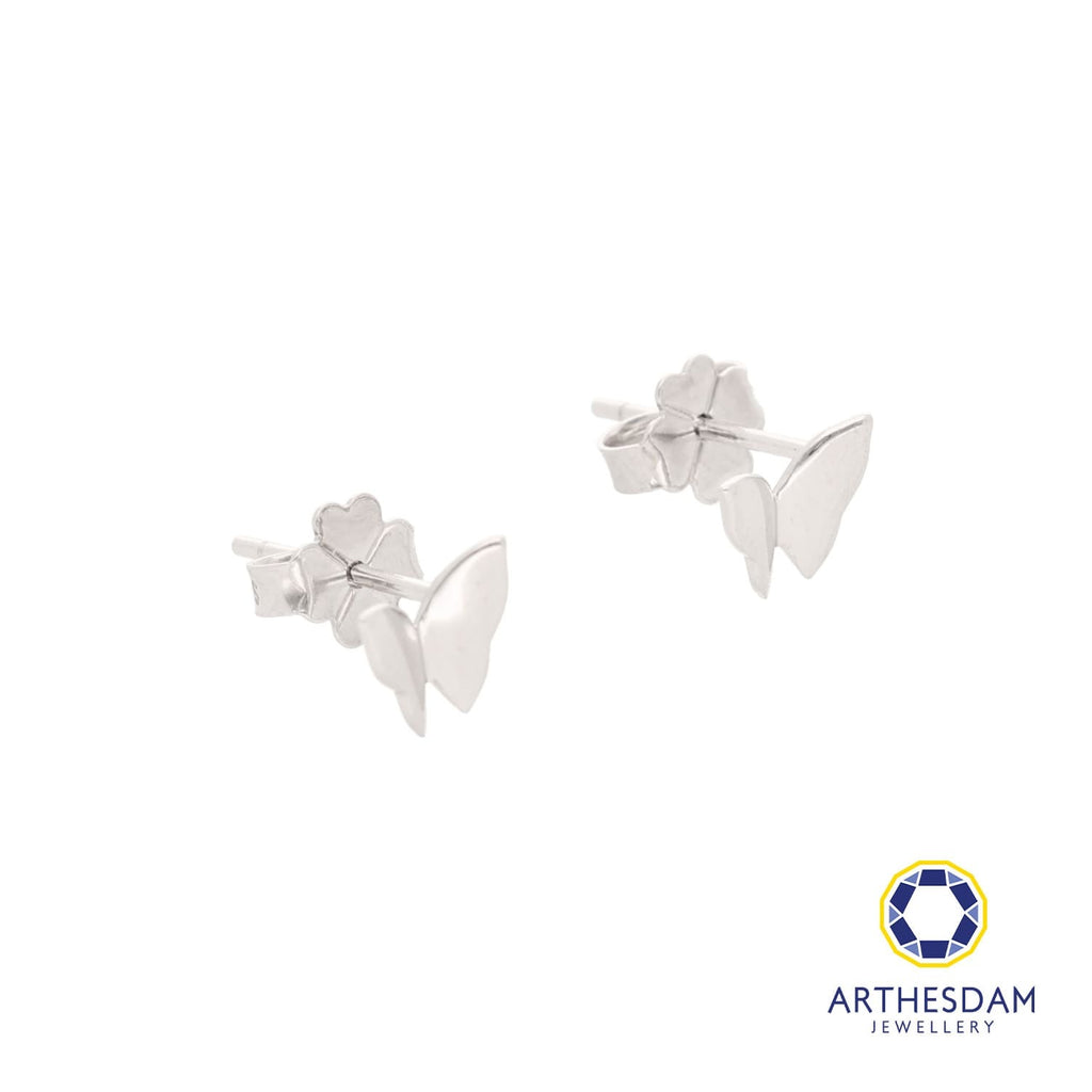 Arthesdam Jewellery 925 Silver Butterfly Earrings