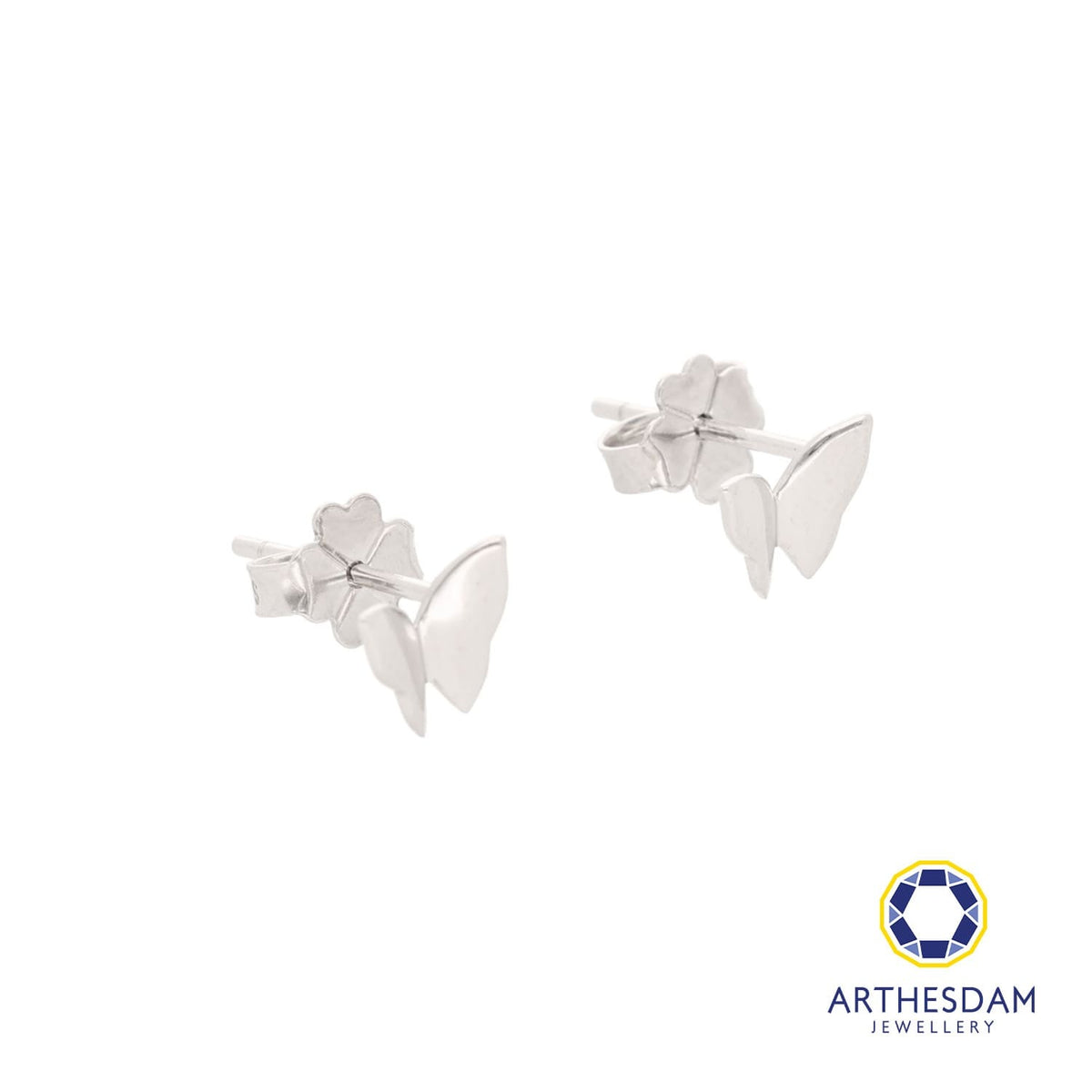 Arthesdam Jewellery 925 Silver Butterfly Earrings