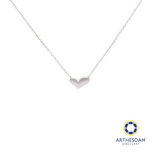Arthesdam Jewellery 925 Silver Classic Heart Necklace