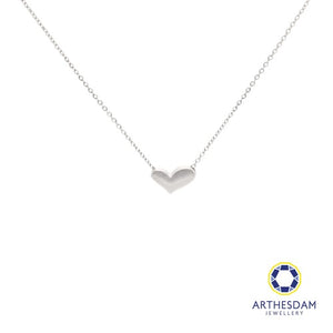 Arthesdam Jewellery 925 Silver Classic Heart Necklace
