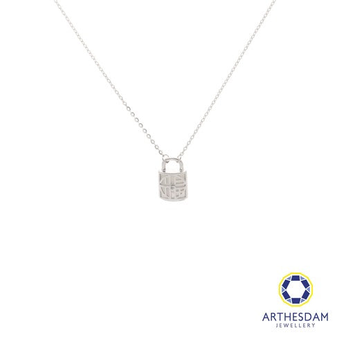 Arthesdam Jewellery 925 Silver Lock Necklace