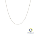 Arthesdam Jewellery 925 Silver Ball Chain