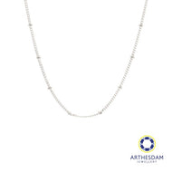 Arthesdam Jewellery 925 Silver Ball Chain