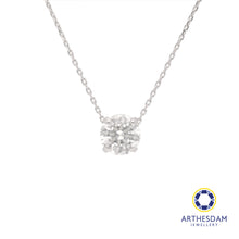 Load image into Gallery viewer, Arthesdam Jewellery 18K White Gold Single Stone Pendant
