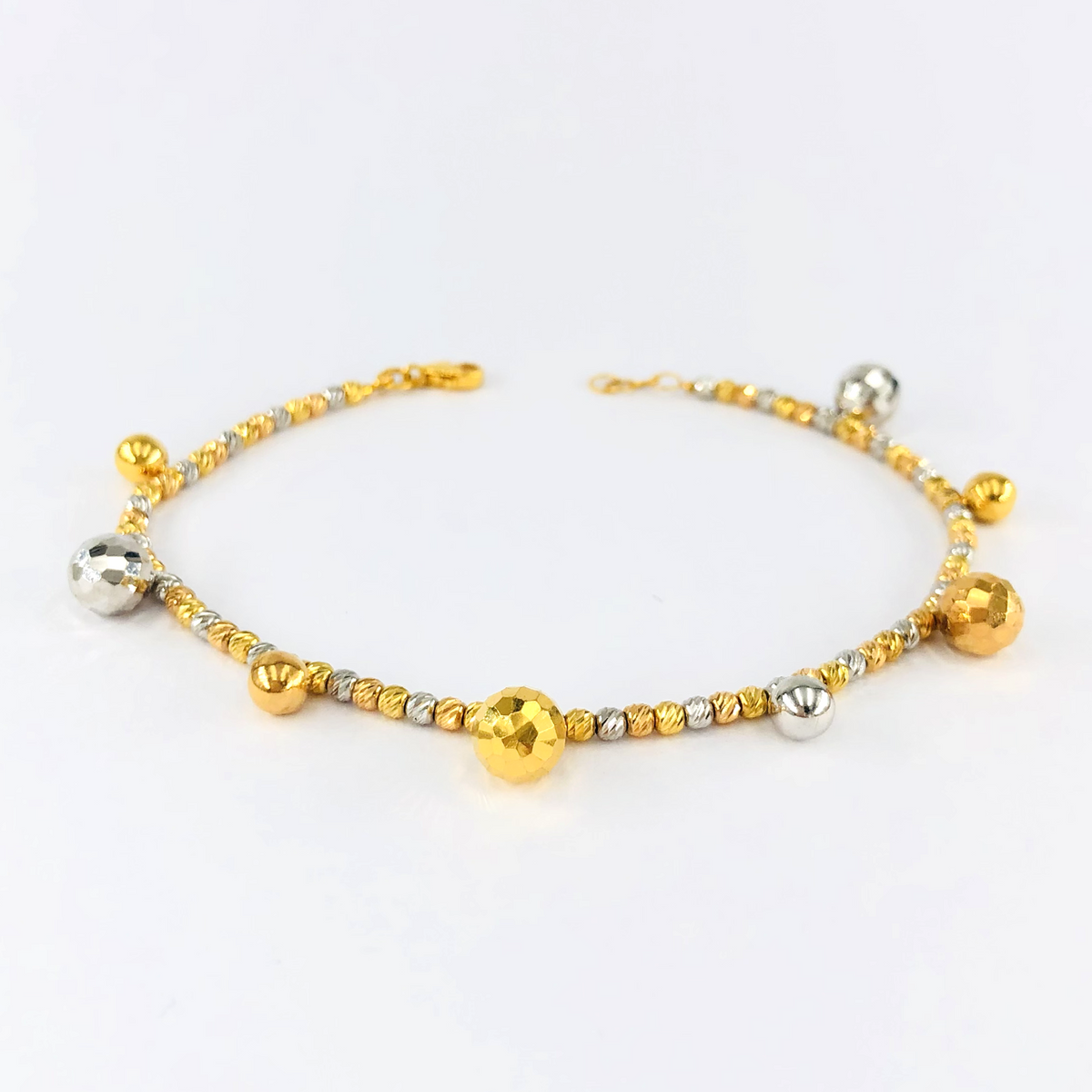 Arthesdam Jewellery 916 Gold Carnival Balls Bracelet