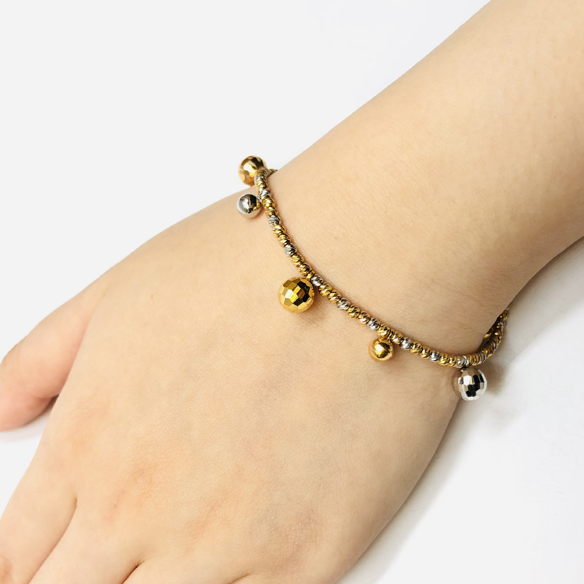 Arthesdam Jewellery 916 Gold Carnival Balls Bracelet