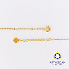 Arthesdam Jewellery 916 Gold Prosperity Gourd Necklace