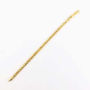 Arthesdam Jewellery 916 Gold Hollow Ice Cream Bracelet