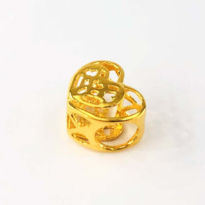 Arthesdam Jewellery 916 Gold Big Love Small Love Charm