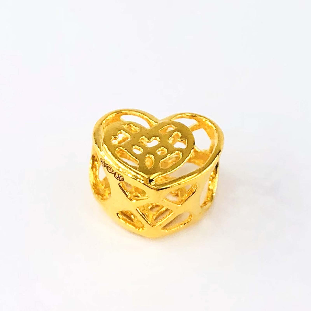 Arthesdam Jewellery 916 Gold Big Love Small Love Charm