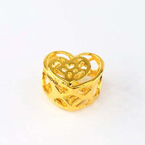 Arthesdam Jewellery 916 Gold Big Love Small Love Charm