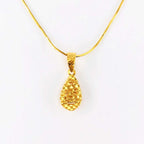 Arthesdam Jewellery 916 Gold Weaving Raindrop Pendant