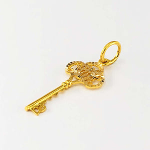 Arthesdam Jewellery 916 Gold Princess Crown Key Pendant