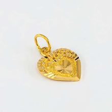 Load image into Gallery viewer, Arthesdam Jewellery 916 Gold Heart Pendant
