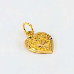 Arthesdam Jewellery 916 Gold Heart Pendant
