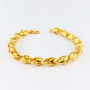 Arthesdam Jewellery 916 Gold Elegant Siput Design Bracelet