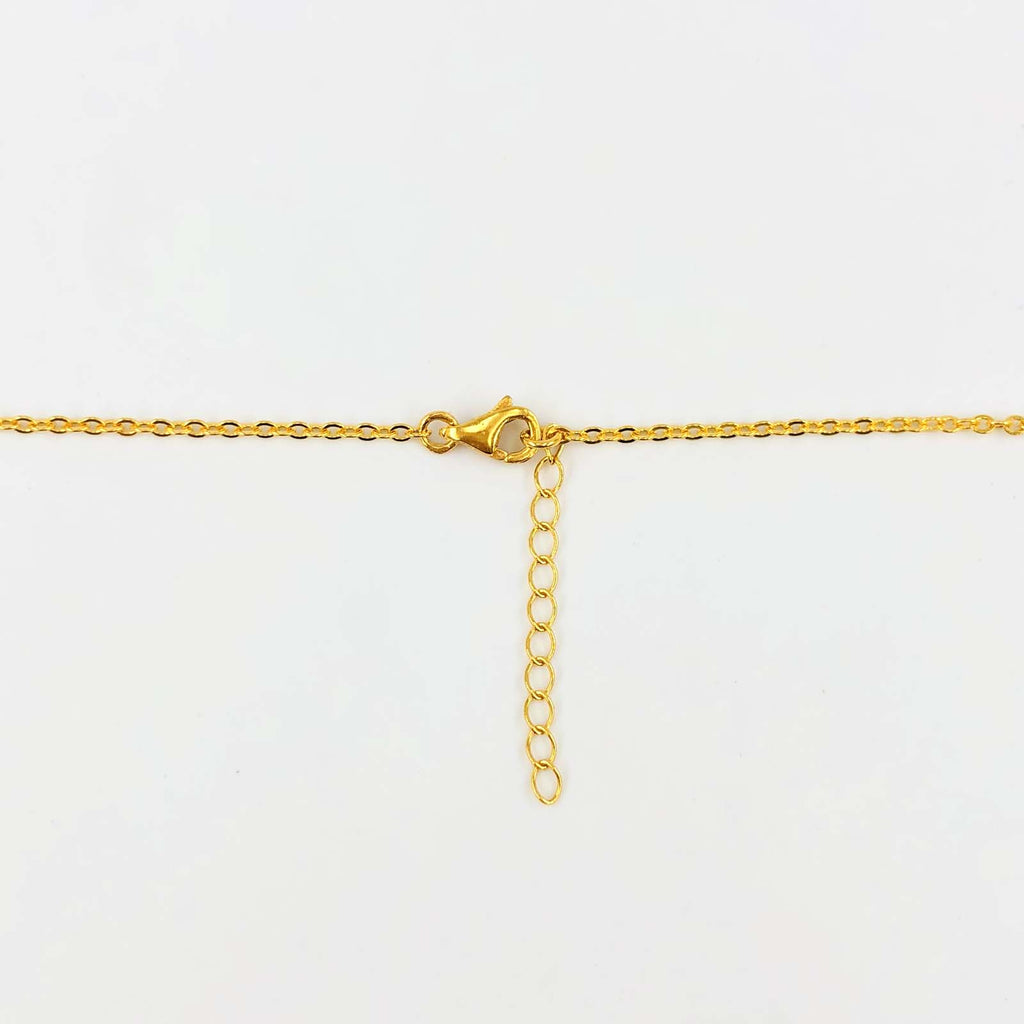 Arthesdam Jewellery 916 Gold Sparkly LOVE Necklace