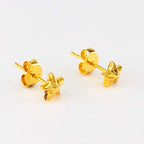 Arthesdam Jewellery 916 Gold Sparkle Star Earrings