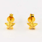 Arthesdam Jewellery 916 Gold Sparkle Star Earrings