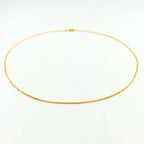 Arthesdam Jewellery 916 Gold Ice Cream Chain