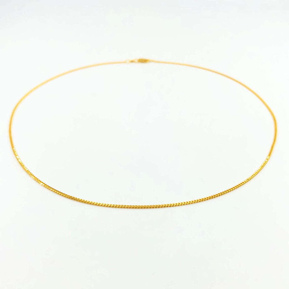 Arthesdam Jewellery 916 Gold Ice Cream Chain