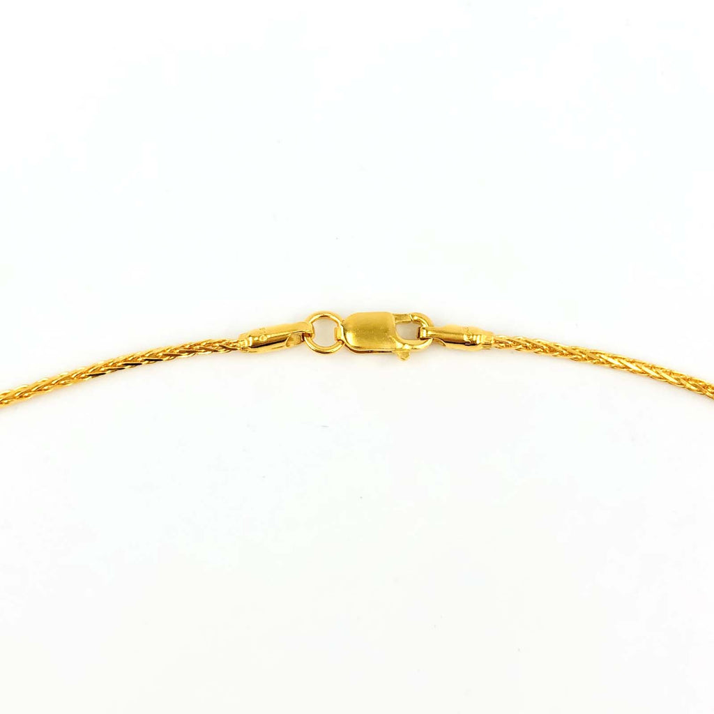 Arthesdam Jewellery 916 Gold Ice Cream Chain