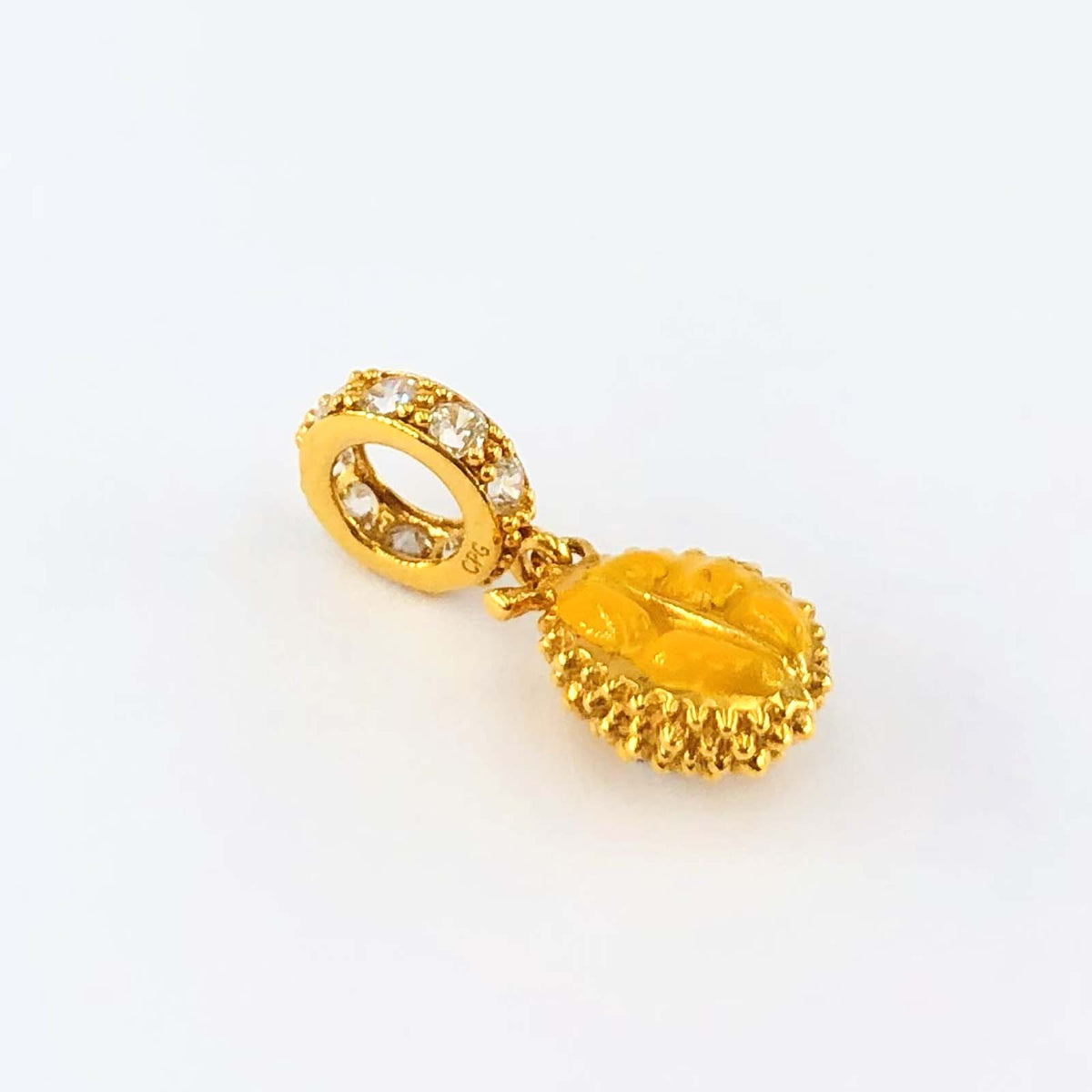 Arthesdam Jewellery 916 Gold Little Durian Charm