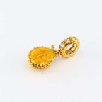 Arthesdam Jewellery 916 Gold Little Durian Charm