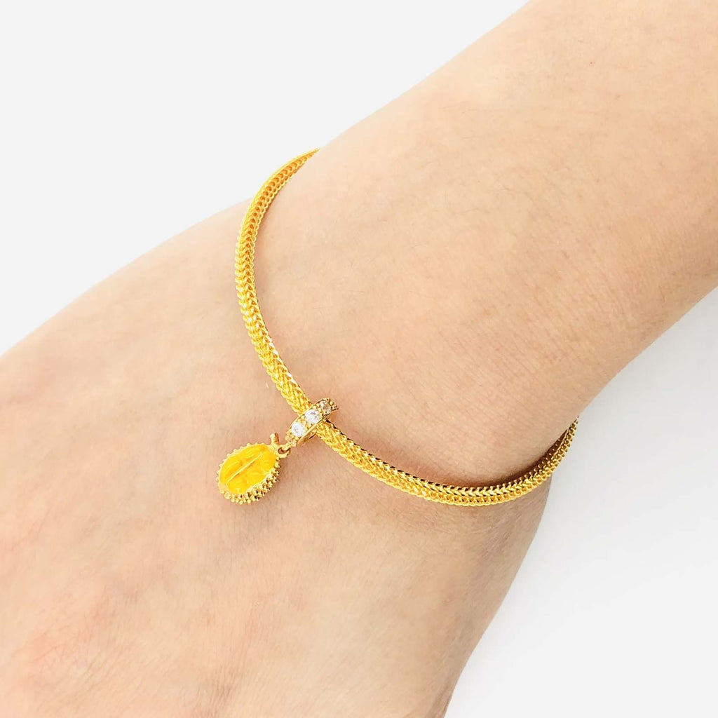 Arthesdam Jewellery 916 Gold Little Durian Charm
