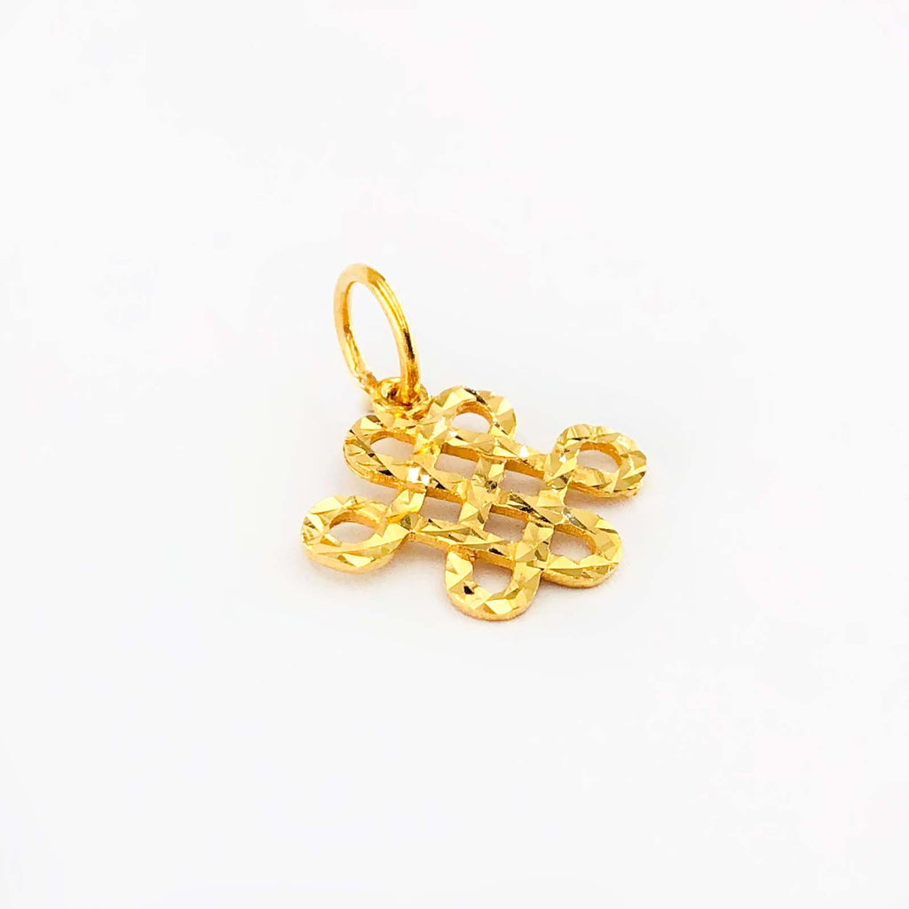 Arthesdam Jewellery 916 Gold Eternity Knot Pendant