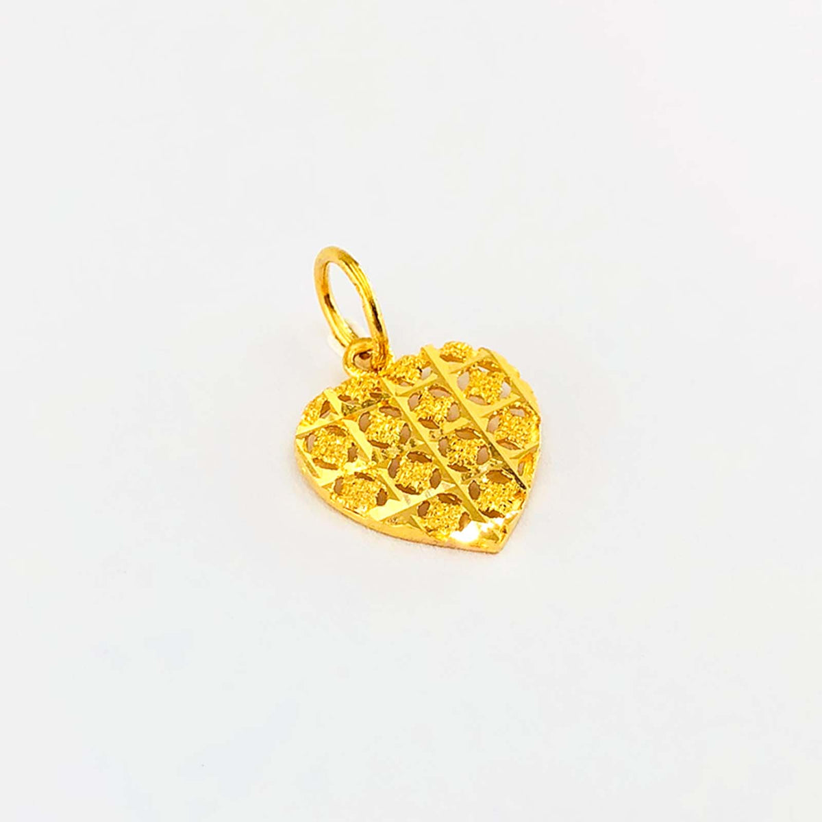 Arthesdam Jewellery 916 Gold Intricate Sweetheart Pendant