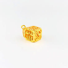 Load image into Gallery viewer, Arthesdam Jewellery 916 Gold Prosperity Box Abacus Pendant
