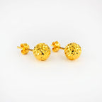 Arthesdam Jewellery 916 Gold Disco Ball Earrings
