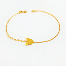 Load image into Gallery viewer, Arthesdam Jewellery 916 Gold Bear Love Baby Bracelet
