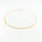 Arthesdam Jewellery 916 Gold Disco Chain