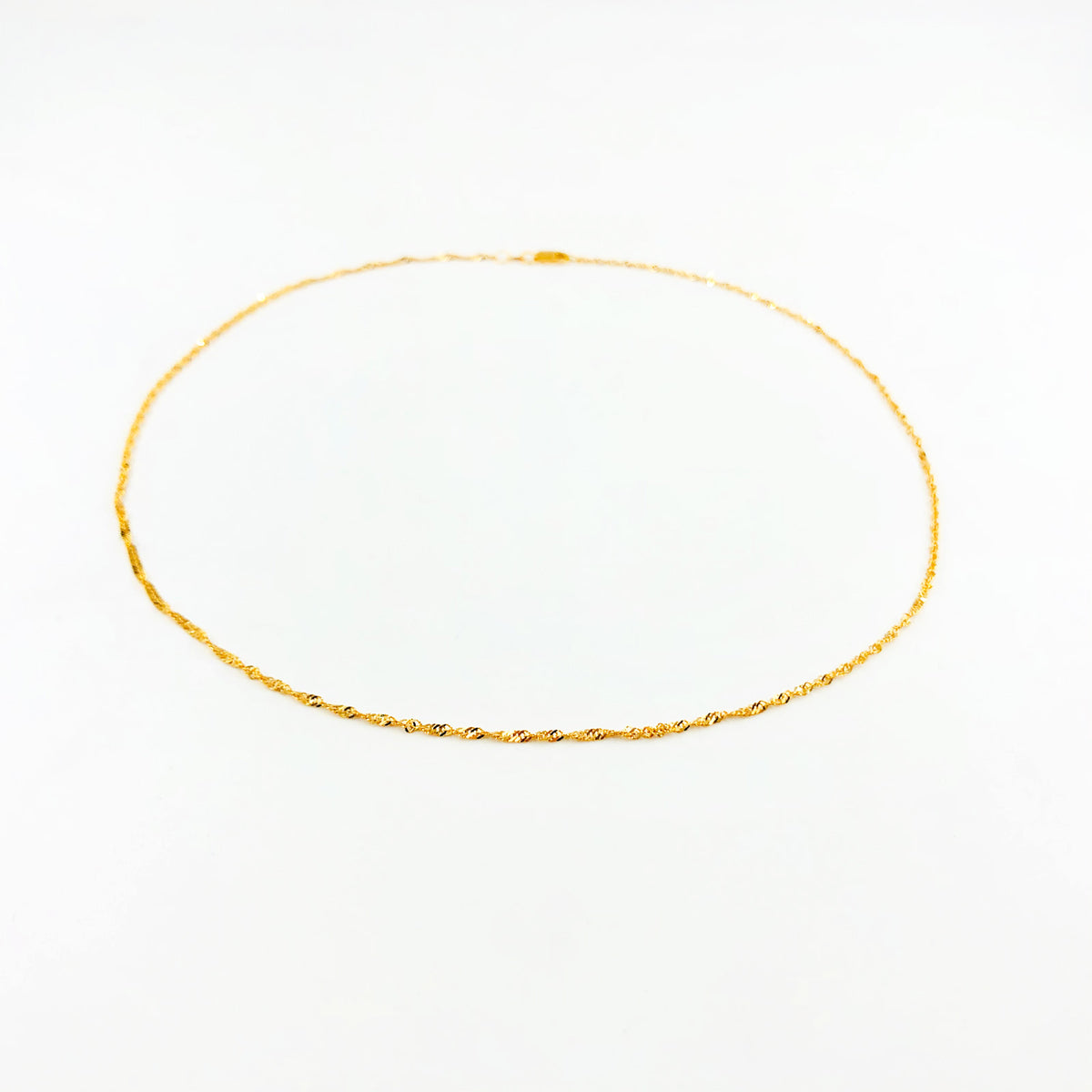 Arthesdam Jewellery 916 Gold Disco Chain
