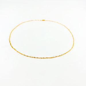 Arthesdam Jewellery 916 Gold Disco Chain