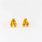 Arthesdam Jewellery 916 Gold Ribbon Earrings