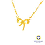 Arthesdam Jewellery 916 Gold Sweet Ribbon Necklace