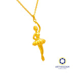 Arthesdam Jewellery 916 Gold Graceful Ballerina Necklace
